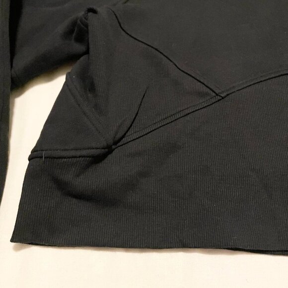 Lululemon Scuba Oversized Funnel Neck Shirt Black Size M/L - Picture 15 of 16